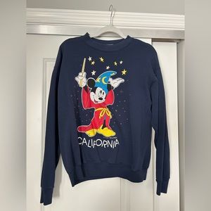 Vintage - Sorcerer Mickey Mouse - Disneyland California - Crewneck (M)